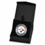 NFL Pittsburgh Steelers 1 oz Silver Colorized Round (w/Box)