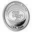 NFL San Francisco 49ers 1 oz Silver Round