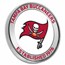 NFL Tampa Bay Buccaneers 1 oz Silver Colorized Round (w/Box)