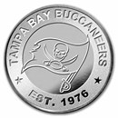 NFL Tampa Bay Buccaneers 1 oz Silver Round