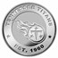 NFL Tennessee Titans 1 oz Silver Round (w/Box)