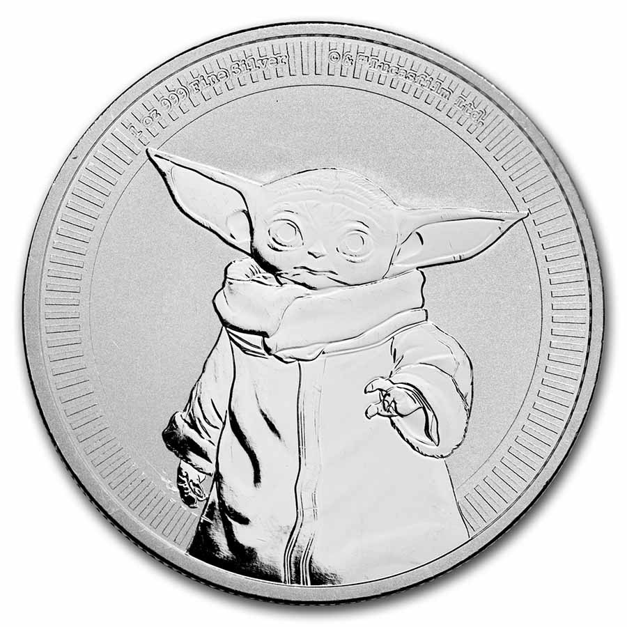 Buy Niue 1 oz Silver $2 Star Wars: Grogu 