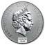 Niue 2 oz Silver $5 Hawksbill Turtle BU (Abrasions, Random Year)
