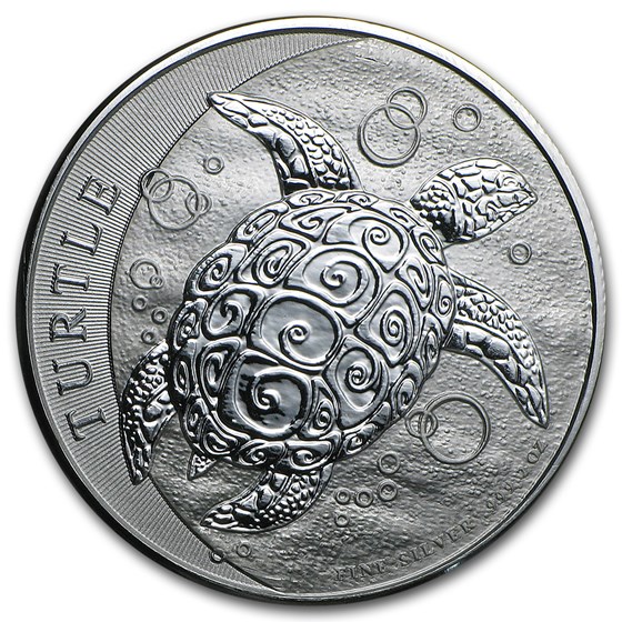Niue 2 oz Silver $5 Hawksbill Turtle BU (Abrasions, Random Year) Niue 2 oz Silver $5 Hawksbill Turtle BU (Abrasions, Random Year)