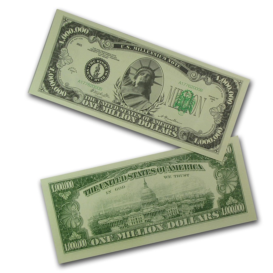 Buy Novelty 1,000,000 Bills Classic APMEX