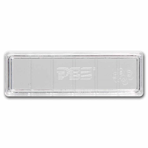 OEM Capsule - PEZ® 5 gram Silver Wafer (Used) (Empty) OEM Capsule - PEZ® 5 gram Silver Wafer (Used) (Empty)