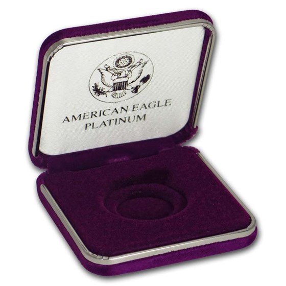 OGP Box - 1 oz Platinum American Eagle (Vintage, Empty) OGP Box - 1 oz Platinum American Eagle (Vintage, Empty)