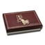 OGP Box - 2014 1/3 oz Gold & 1 oz Silver Fan Year of the Horse
