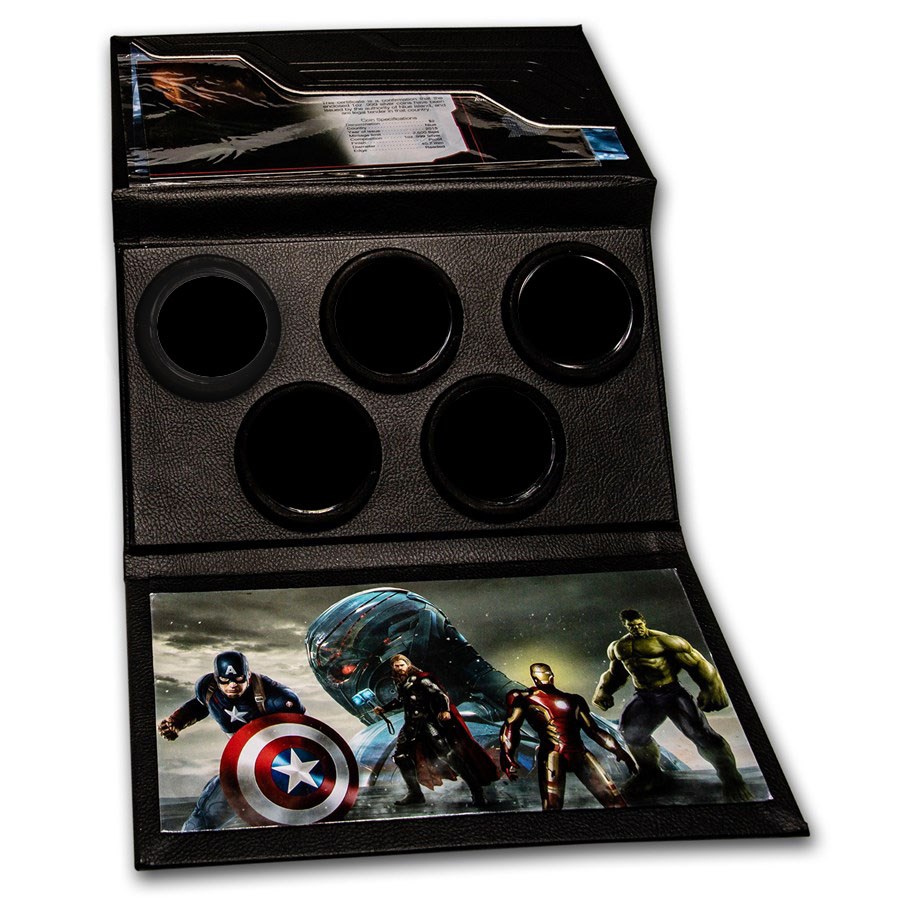 OGP Box - 2015 Niue Silver The Avengers Age of Ultron PF (Empty)