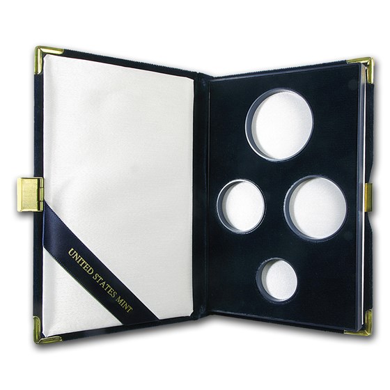 OGP Box - 4-Coin Proof Gold Eagle Set (2000-2013) (Empty) OGP Box - 4-Coin Proof Gold Eagle Set (2000-2013) (Empty)