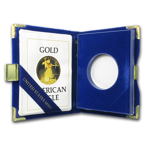 OGP Box & COA - 1986 1 oz Proof Gold American Eagle OGP Box & COA - 1986 1 oz Proof Gold American Eagle