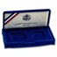 OGP Box & COA - 1986 Liberty Silver Proof Set 2-Coin (Empty)