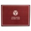 OGP Box & COA - 1988 2-Coin Commem Olympic PF Set (Empty)