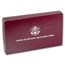 OGP Box & COA - 1988-S Olympic $1 Silver Commem Proof