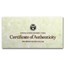 OGP Box & COA - 1988-S Olympic $1 Silver Commem Proof