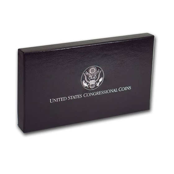 OGP Box & COA - 1989-S Commem Congressional $1 Silver Proof OGP Box & COA - 1989-S Commem Congressional $1 Silver Proof