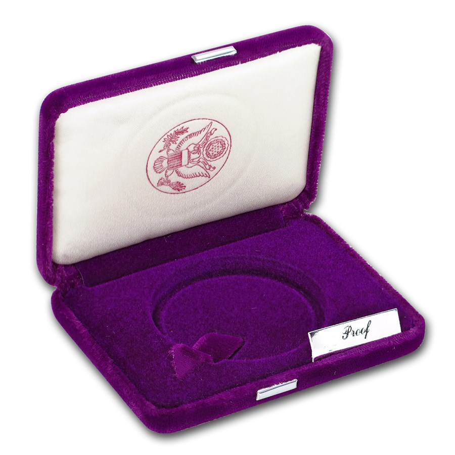 OGP Box & COA - 1992 Ben Franklin Firefighters Silver Medal Proof
