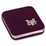 OGP Box & COA - 1993-S Jefferson 250th Anniv $1 Silver Commem Pf