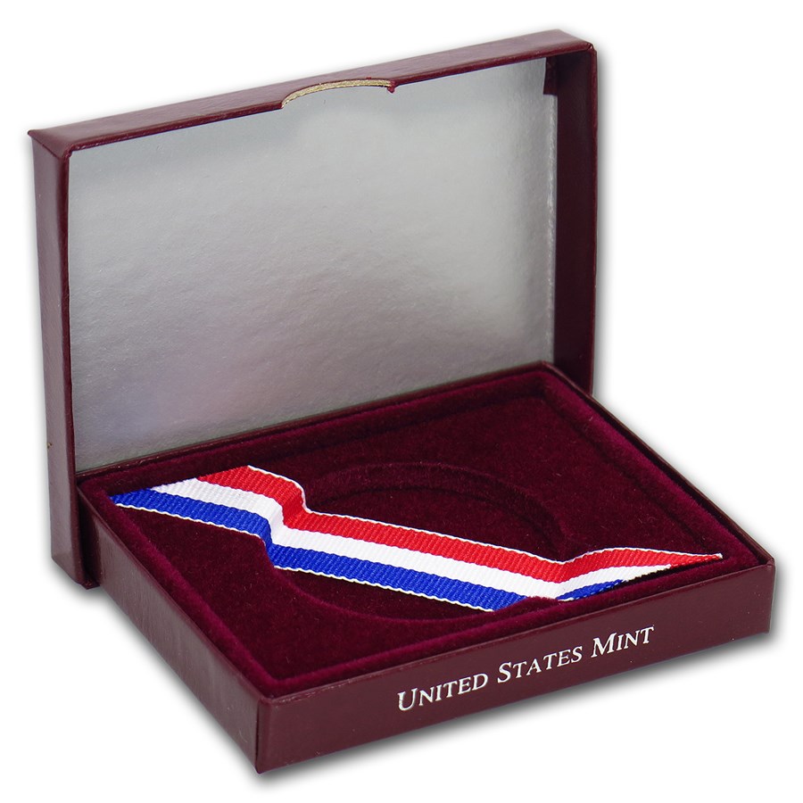 OGP Box & COA - 1995-D Olympic Blind Runner $1 Silver Commem BU