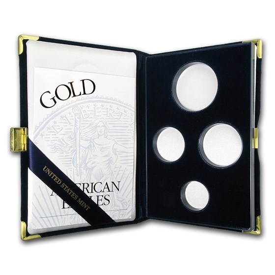 OGP Box & COA - 1996 4-Coin Proof Gold American Eagle Set OGP Box & COA - 1996 4-Coin Proof Gold American Eagle Set