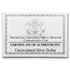 OGP Box & COA - 1997-P Law Enforcement $1 Silver BU