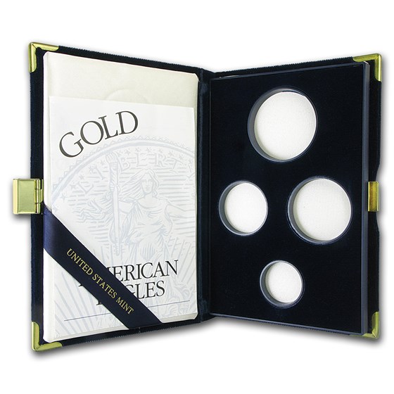 OGP Box & COA - 1998 4-Coin Proof Gold American Eagle Set OGP Box & COA - 1998 4-Coin Proof Gold American Eagle Set