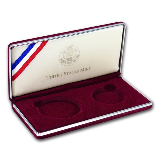 OGP Box & COA - 1998-S 2-Coin Robert/John F. Kennedy Set BU OGP Box & COA - 1998-S 2-Coin Robert/John F. Kennedy Set BU