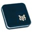 OGP Box & COA - 1998-S Black Patriots $1 Silver Commem Proof