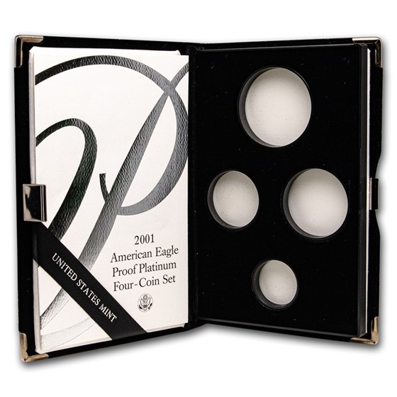 OGP Box & COA - 2000 Proof 4-Coin Platinum Eagle Set (Empty) OGP Box & COA - 2000 Proof 4-Coin Platinum Eagle Set (Empty)