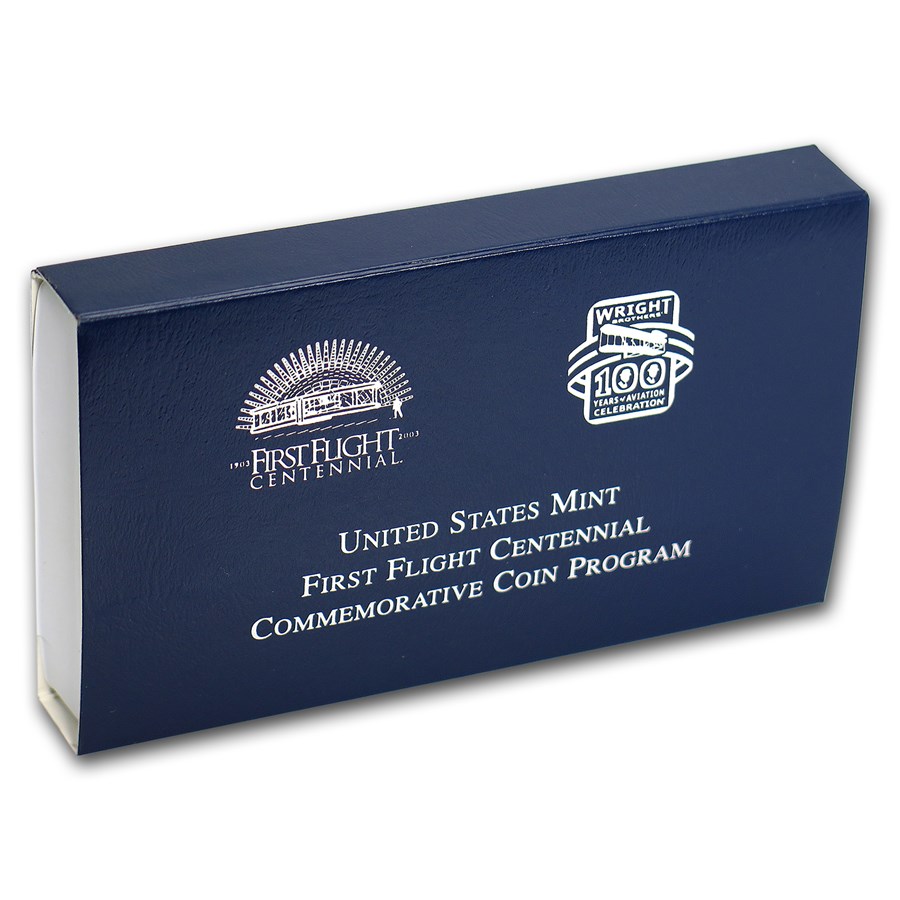 OGP Box & COA - 2003-P 1st Flight Centennial Half Dollar UNC