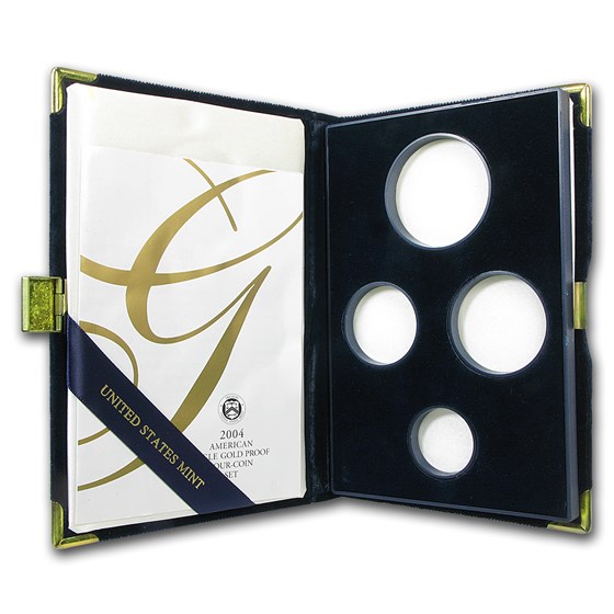 OGP Box & COA - 2004 4-Coin Proof Gold Eagle Set OGP Box & COA - 2004 4-Coin Proof Gold Eagle Set