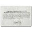 OGP Box & COA - 2006 (W) 1/10 oz Burnished Gold American Eagle