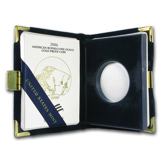 OGP Box & COA - 2006-W Proof 1 oz Gold Buffalo (Empty) OGP Box & COA - 2006-W Proof 1 oz Gold Buffalo (Empty)