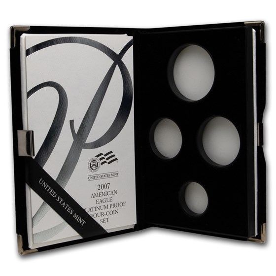 OGP Box & COA - 2007 Proof 4-Coin Platinum Eagle Set (Empty) OGP Box & COA - 2007 Proof 4-Coin Platinum Eagle Set (Empty)