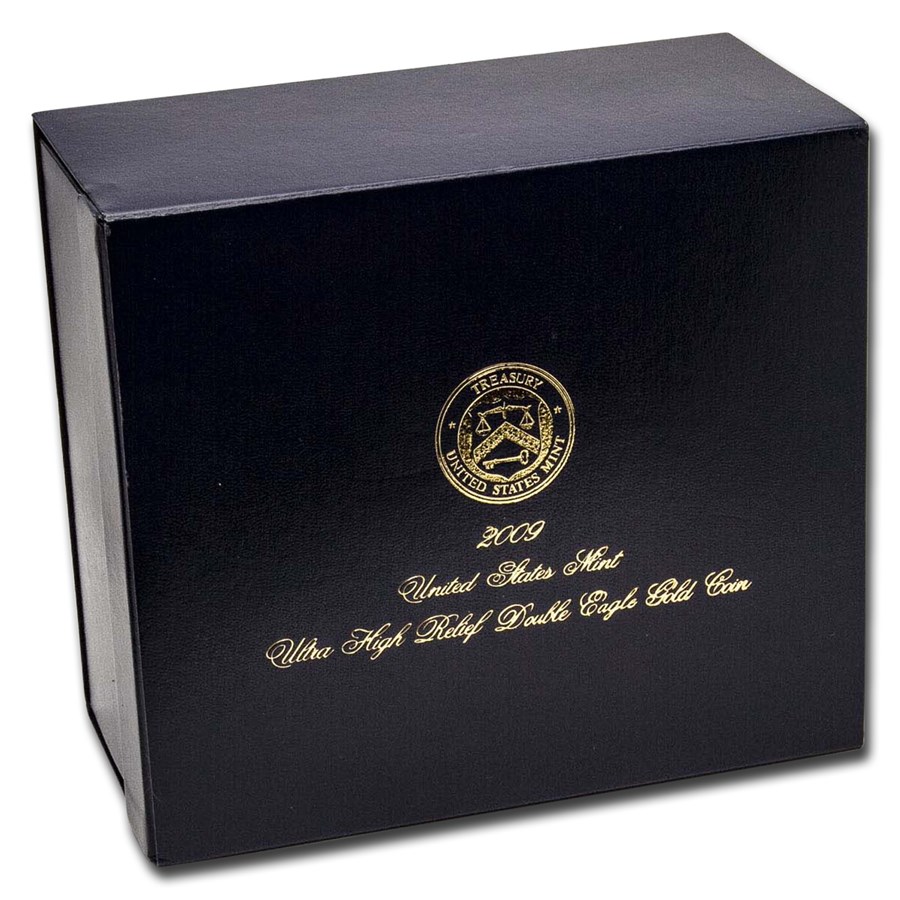 OGP Box & COA - 2009 Ultra High Relief Double Eagle Gold Coin