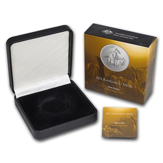 OGP Box & COA - 2011 RAM Silver Kangaroo Proof OGP Box & COA - 2011 RAM Silver Kangaroo Proof
