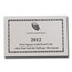 OGP Box & COA -2012 First Spouse Alice Paul PF Gold (Empty)