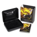 OGP Box & COA - 2012 New Zealand 1 oz Silver $1 Kiwi-Kowhai Proof