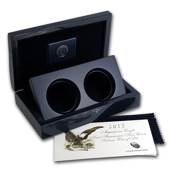 OGP Box & COA - 2012 U.S. Mint 2-Coin San Francisco Eagle PF Set OGP Box & COA - 2012 U.S. Mint 2-Coin San Francisco Eagle PF Set