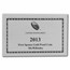 OGP Box & COA -2013 First Spouse Ida McKinley PF Gold (Empty)