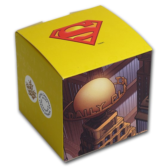 OGP Box & COA - 2013 Silver 75th Anniversary of Superman OGP Box & COA - 2013 Silver 75th Anniversary of Superman
