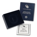 OGP Box & COA - 2013 Silver American Eagle Burnished (Empty)