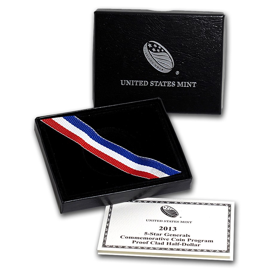 OGP Box & COA - 2013 U.S. Mint 5 Star General Clad Proof Coin