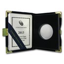OGP Box & COA - 2013 (W) 1 oz Proof Gold American Eagle (Empty)