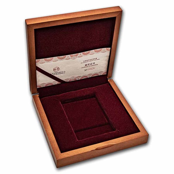 OGP Box & COA - 2014 China PF Gold Panda NGC (Mei Xiang) (Empty) OGP Box & COA - 2014 China PF Gold Panda NGC (Mei Xiang) (Empty)