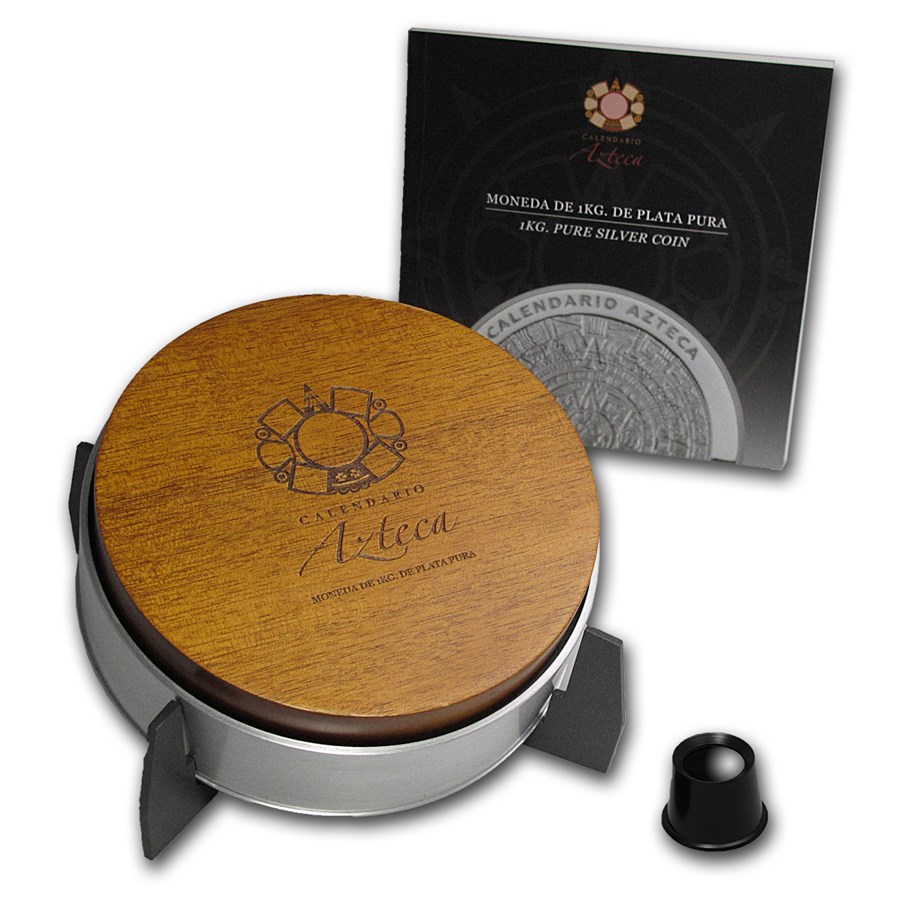 Buy OGP Box COA 2014 Mexico 1 Kilo Silver Aztec Calendar Coin APMEX Buy OGP Box COA 2014 Mexico 1 Kilo Silver Aztec Calendar Coin APMEX