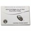 OGP Box & COA - 2014 U.S. Mint Civil Rights Silver Dollar PF