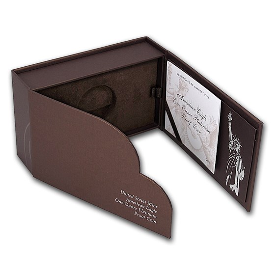 OGP Box & COA - 2015 1 oz Proof Platinum American Eagle OGP Box & COA - 2015 1 oz Proof Platinum American Eagle