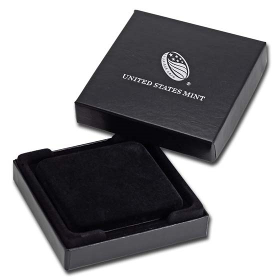 OGP Box & COA - 2016-P Mark Twain $1 Silver Uncirculated