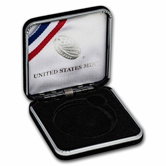 OGP Box & COA - 2017 U.S. Mint Lions Club Int. Silver Dollar PF